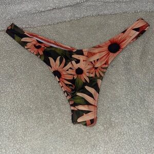 Floral Bikini Bottom Size L